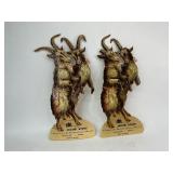 Pair of Dutch Advertisments for Nougat & Dessert Factory Jacob Stuvé