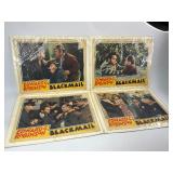 Four Edward G. Robinson Blackmail Movie Poster Cards