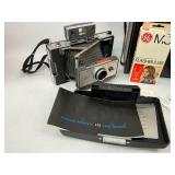 Vintage Polaroid Automatic 101 Land Camera with Carrying Case