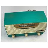 Aquamarine AM/FM Vintage Olympic Radio - WORKS!