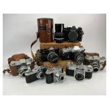 Vintage 35MM Camera & Lens Lot