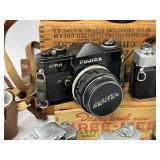 Vintage 35MM Camera & Lens Lot