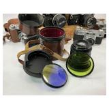 Vintage 35MM Camera & Lens Lot