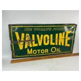 Vintage Valvoline Motor Oil Metal Sign