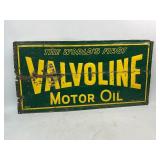 Vintage Valvoline Motor Oil Metal Sign