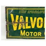 Vintage Valvoline Motor Oil Metal Sign