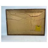 Original Mid Century Modern Painting by Van Gaard