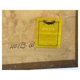 Original Mid Century Modern Painting by Van Gaard