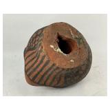 Tribal Native Clay Head Sculpture - Heavy - Origin Unknown