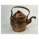 Antique Copper Tea Kettle Pot Lot  1