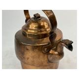 Antique Copper Tea Kettle Pot Lot  1