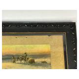 Framed 1911 Calendar J. H. Baxter Scenic Artist Winnipeg, MAN.