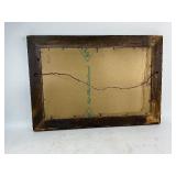 Framed 1911 Calendar J. H. Baxter Scenic Artist Winnipeg, MAN.