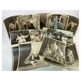 Antique Photographs of Child Entertainers - Clown - Dance - acrobatics