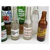 Vintage Soda Pop Bottle Lot