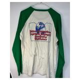 Vintage 1977 Peter Frampton, Lynyrd Skynyrd, Santana, & Outlaws Concert T-Shirt