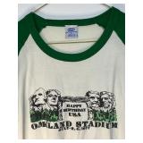 Vintage 1977 Peter Frampton, Lynyrd Skynyrd, Santana, & Outlaws Concert T-Shirt