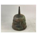 Antique Copper Oil Funnel with Thumb Stopper