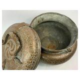 Antique Middle Eastern Copper Mamluk-Style Hamam Sandigi Box