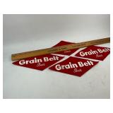 4 Large Grain Belt Patches Lot 2