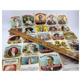25 Antique Cigar Box Labels Lot 1