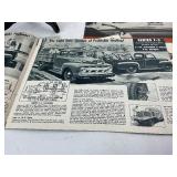 Vintage 1952, 1953, & 1961 Ford Truck Catalog Mailer Brochure Advertisement Lot