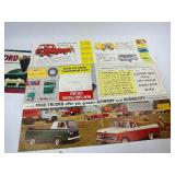 Vintage 1952, 1953, & 1961 Ford Truck Catalog Mailer Brochure Advertisement Lot