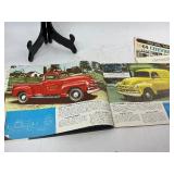 Vintage Chevrolet 1954, 1957, 1964 Car & Truck Catalog Mailer Brochure Advertisement Lot