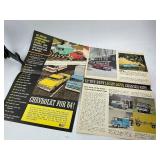 Vintage Chevrolet 1954, 1957, 1964 Car & Truck Catalog Mailer Brochure Advertisement Lot