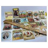 27 Antique Cigar Box Labels Lot 3