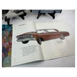 Vintage 1936 Chrysler Airflow, 1949 Lincoln Cosmopolitan, 1965 Plymouth, Willys Station Wagon, & Job Rater for Truck Users Catalog Mailer Brochure Advertising Lot