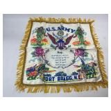 U.S. Army Fort Bragg, NC. Sister Silk Pillow Cover