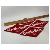 4 Large Grain Belt Patches Lot 3