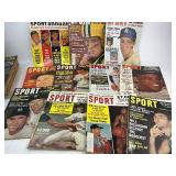 Stack of Sport Magazine from 1959-1968