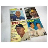 Stack of Sport Magazine from 1959-1968