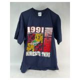 1991 World Series Champions Minnesota Twins T-Shirt