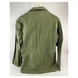 Vintage Army Long-Sleeve Shirt with Patches