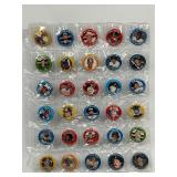 1984 Fun Foods Baseball Buttons Complete 133 Button Pinback Set