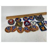 Vintage Army Patch Lot