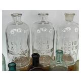 Antique Bottle Lot