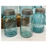 Antique Canning Jar Lot
