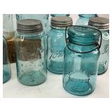Antique Canning Jar Lot