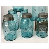 Antique Canning Jar Lot