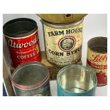 Vintage & Antique Tin Lot