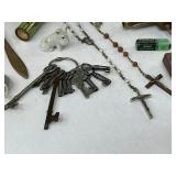 Vintage & Antique Junk Drawer Lot