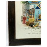 Freemason Masonic Lodge "The Light of Masonry" Framed Print
