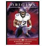 Aaron Jones #006/149 2024 Panini Origins Red #13 Minnesota Vikings  Football Card