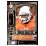Barry Sanders 2012 Fleer Retro Ultra Metal Universe #M-22 Oklahoma State Cowboys  Football Card
