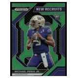 Michael Penix Jr. RC 2024 Panini Prizm Draft Picks #NR-MPJ Atlanta Falcons  Football Card