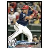 Juan Soto RC 2018 Topps Update #US300 Washington Nationals  Baseball Card